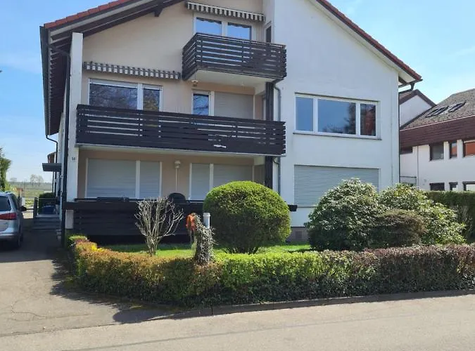 Seeblick Kampf Mit Fahrradgarage アパート ノネンホルン